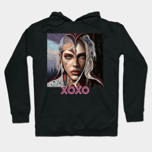 XOXO kisses and hugs (mean girls patchwork) Hoodie